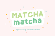 Matcha Matcha Font, a Script Font by Little Paperies (Thumbnail 1 of 4)