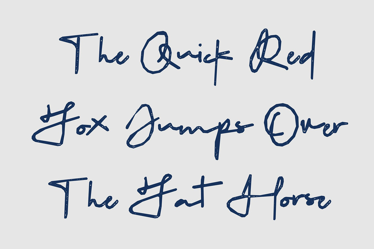 CS Sarah Stamp, a Script Font by Craft Supply Co. (Photo 7 of 8)