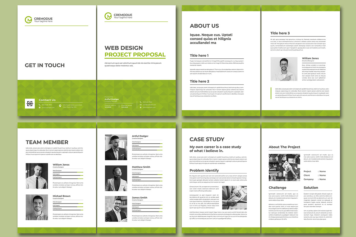 Web Design Project Proposal Design, a Brochure Template by MightyDesign (Photo 3 of 6)