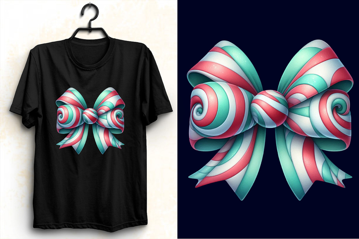 Christmas Bow Clipart Bundle., an Illustration by SVGArt (Photo 4 of 8)