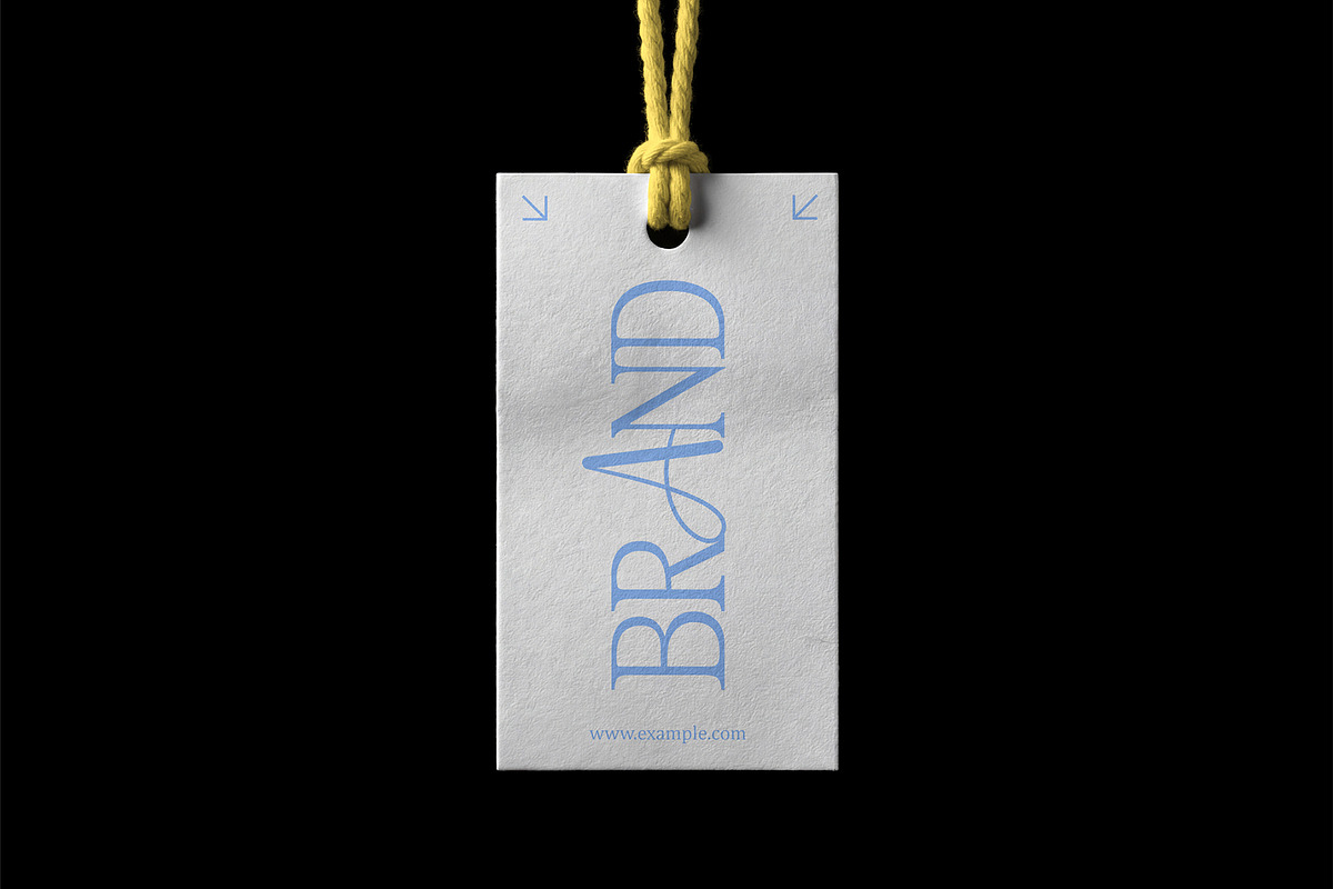 Hanging Tag Mockup Template, an Advertising Mockup by graphypix (Photo 1 of 4)