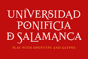 Salamanca TF Roman, a Serif Font by TypeFaith Fonts (Thumbnail 4 of 12)