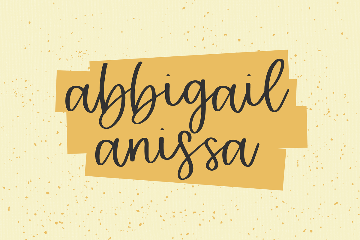Sunfall Script, a Script Font by Beck McCormick (Photo 6 of 9)