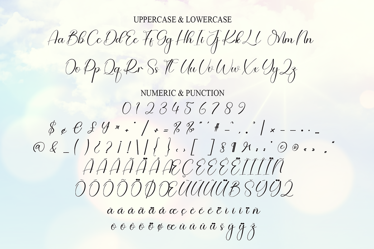 Bright Sunday | Script Font, a Handwritten Font by Scratchones (Photo 7 of 8)