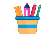 Stationery Illustration Icon, an Icon by Pexelpy (Thumbnail 2 of 2)