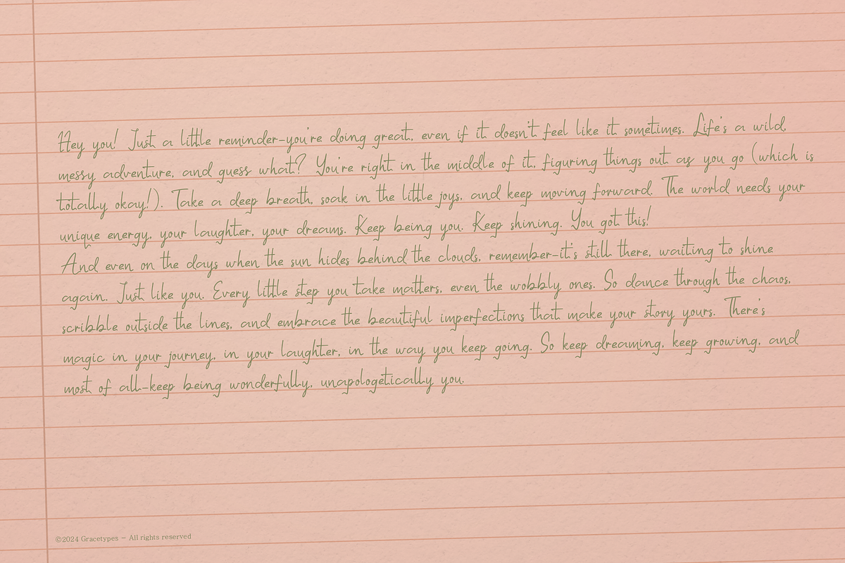Sinatra Draw | Handwritten Font, a Handwritten Font by gracetype_studio (Photo 4 of 12)