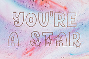 Shine Bright, Star Font, a Font by Jordyn Alison Designs (Thumbnail 7 of 9)