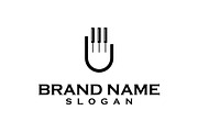Fingers piano logo design template, an Object Graphic by nicemorning (Thumbnail 1 of 3)