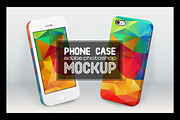 Smartphone cases PSD mockup, a Product Mockup by Art of Sun (Thumbnail 1 of 3)