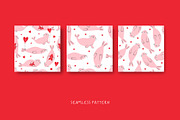 Cute Seal. Valentine's Day Clip Art, a Decorative Illustration by Barkova Nadya (Thumbnail 3 of 7)