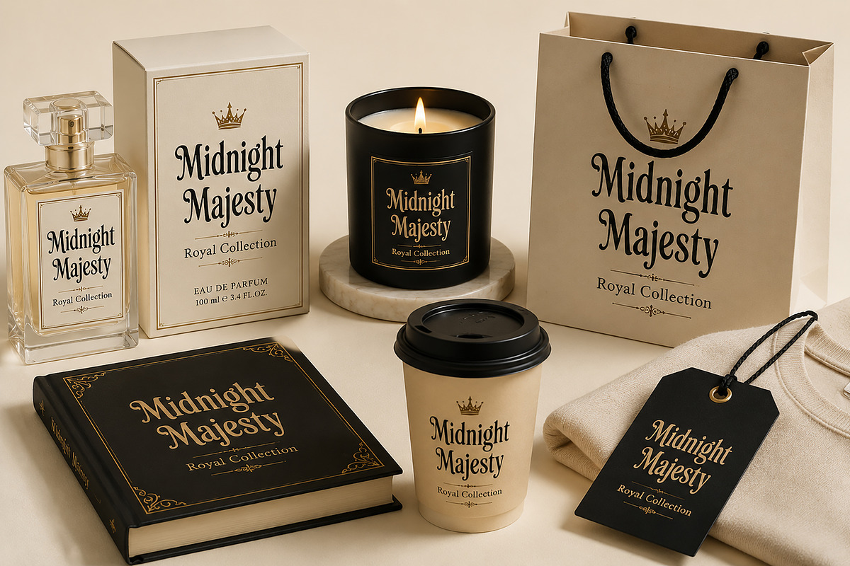 Midnight Majesty – Luxury Font, a Serif Font by Wow Magic (Photo 2 of 6)