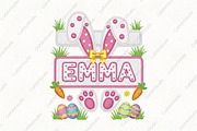 Faux Crochet Easter Bunny Png, an Illustration by CraftArtStudio (Thumbnail 1 of 4)