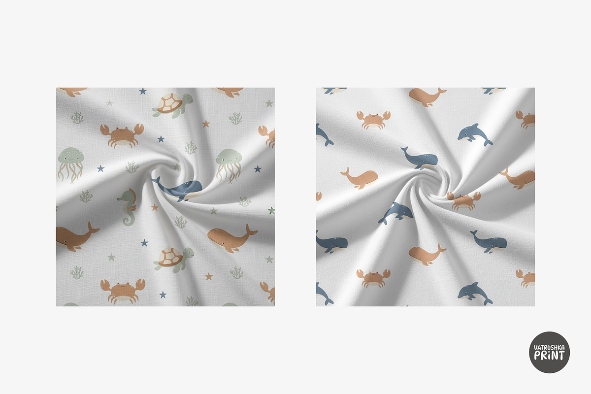 Seamless patterns for kids fabric, a Pattern Graphic by vatrushkaprint_store (Photo 9 of 10)