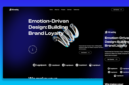 Kinetiq - Agency Framer Template