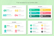 Agenda infographic Keynote, a Templates & Theme by Mighty-Slide (Thumbnail 2 of 8)