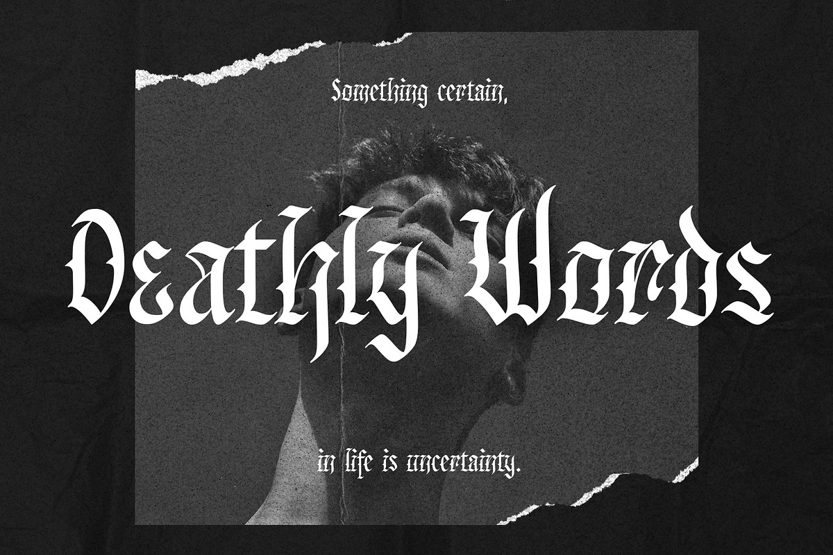 Glorious Victory - Blackletter, a Blackletter Font by Novitype (Photo 4 of 7)