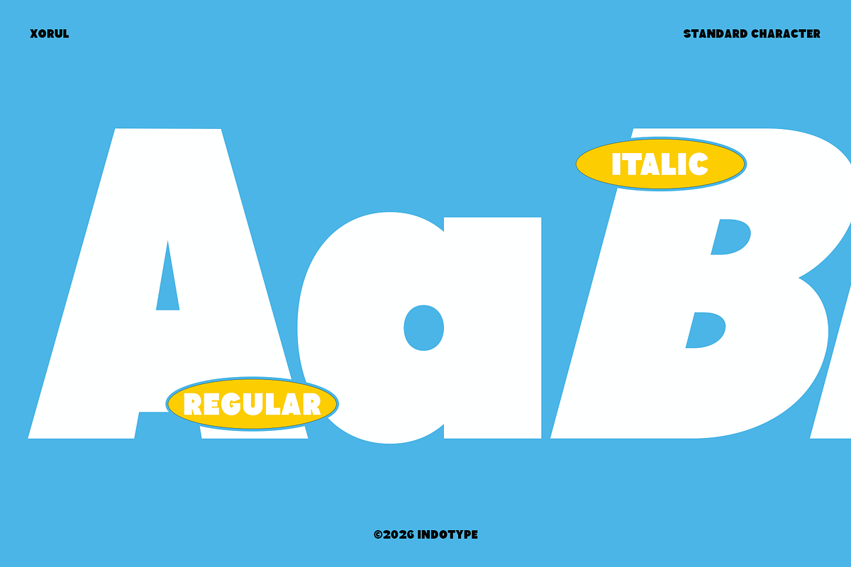 Xorul - Retro Sans Bold Display, a Sans Serif Font by Indotype Foundry (Photo 7 of 10)