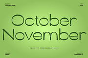 CS Austria Stamp, a Sans Serif Font by Craft Supply Co. (Thumbnail 2 of 8)