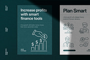 Corporate Finance Icon Set, an Outline Icon by Prosymbols (Thumbnail 4 of 8)