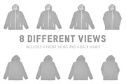 Independent EXP35SSZ Shell Jacket, a Hoody Mockup by Pixel Sauce™ (Thumbnail 6 of 6)