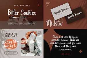 Expresive Brush Font Bundle