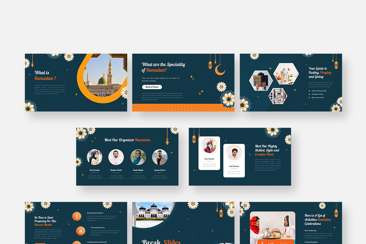 Ramadan Google Slides Presentation, a Presentation Template by Premast (Photo 2 of 3)