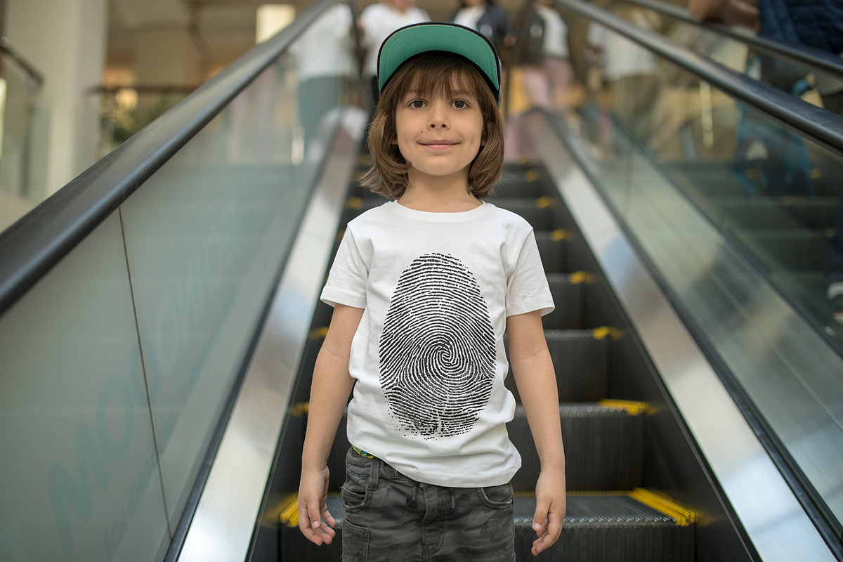 100 Kid's T-Shirt Mock-Up 2018 #22, a Shirt Mockup by Freeman Studio (Photo 33 of 107)