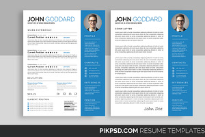 10 Clean Resume/CV Bundle