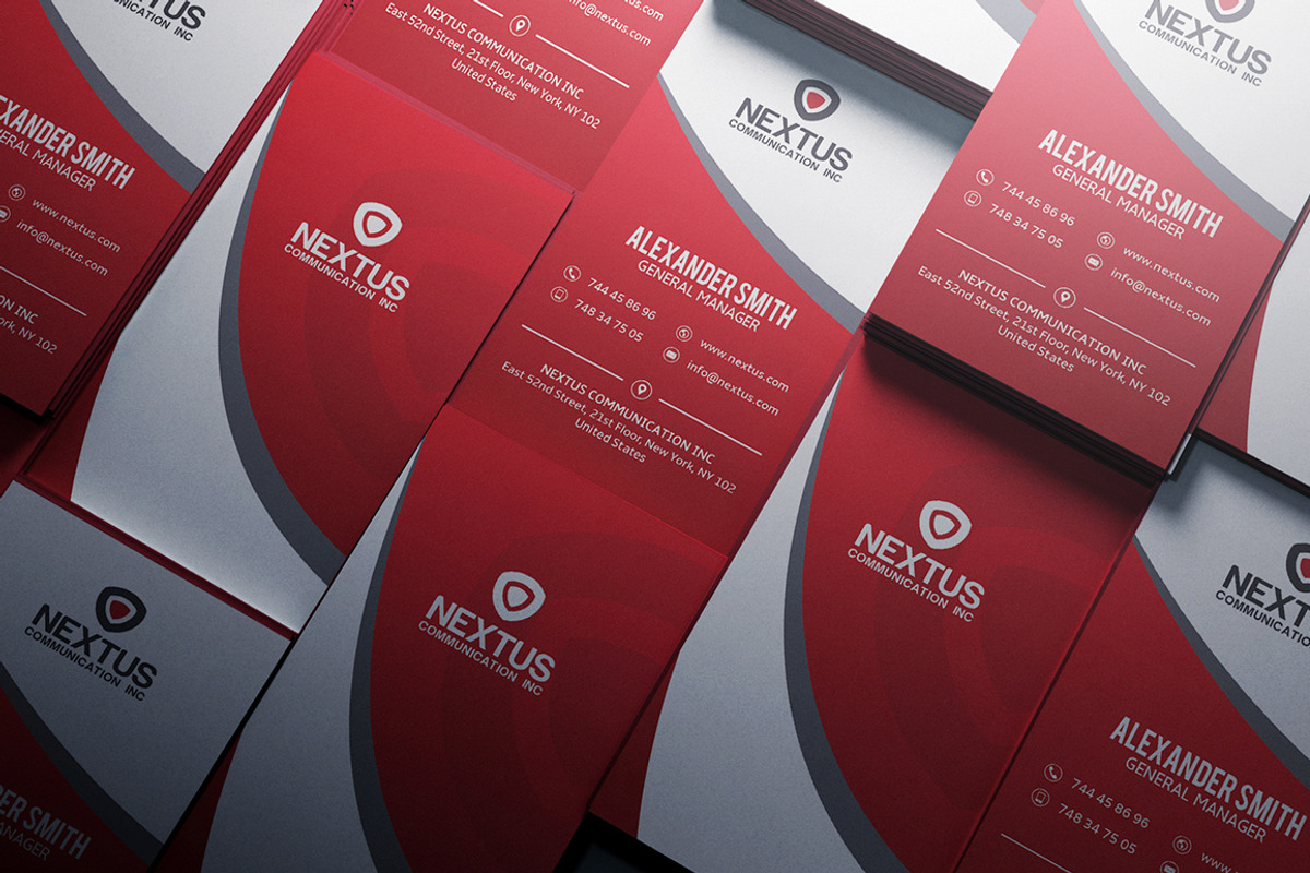 Unlimited Business Cards Bundle, a Business Card Template by Marvel (Photo 76 of 204)