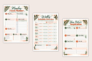 Weekly Focus & Reset Planner, a Stationery Template by Designmela01 (Thumbnail 4 of 5)