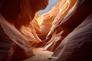 Antelope Canyon Arizona sandstone wa, a Photo by Pixeness Studio