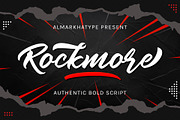 Rockmore - Authentic Bold Script, a Blackletter Font by Almarkhatype (Thumbnail 1 of 14)