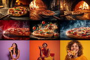 Aesthetic Pizza Stock Photos, a Food & Drink Photo by HipFonts (Thumbnail 10 of 11)