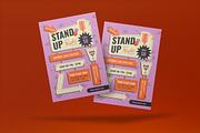Stand Up Comedy Flyer, a Flyer Template by graphicook (Thumbnail 3 of 3)
