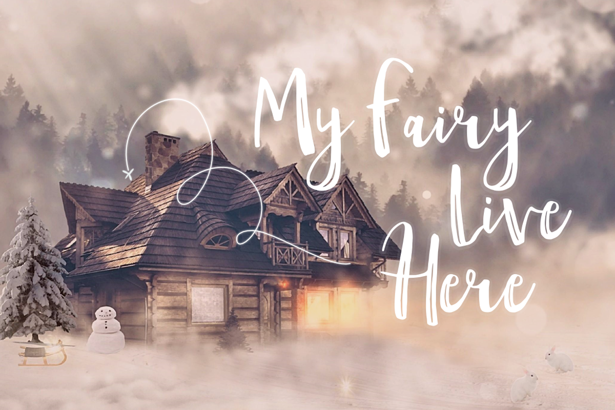 Amist Mystical Script Fonts, a Script Font by YandiDesigns (Photo 2 of 4)
