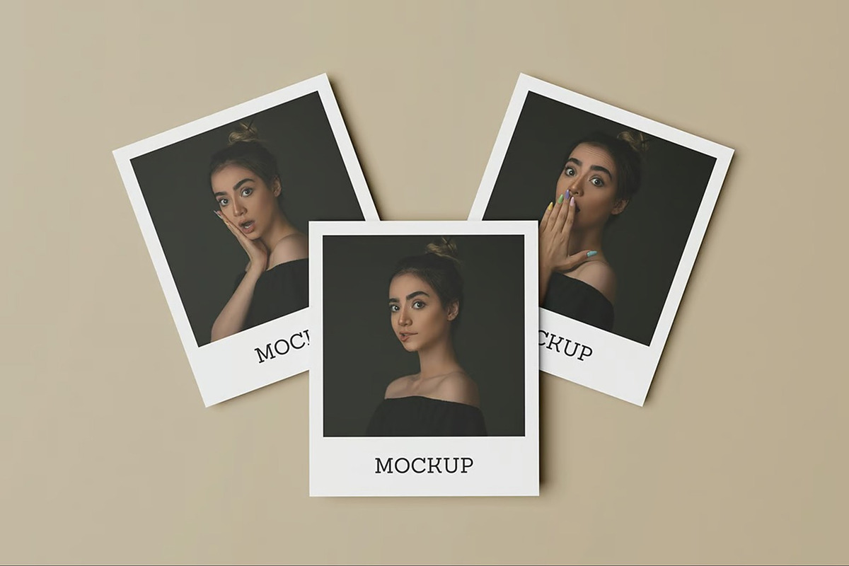 Polaroid Photo Mockup, an Advertising Mockup by Hubzway (Photo 3 of 7)
