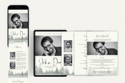 Funeral Program Template Set I Canva, an Invitation Template by The Social Stuff (Thumbnail 6 of 10)