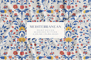 Traditional Mediterranean Pattern, a Pattern Graphic by Olya Creative (Thumbnail 1 of 10)
