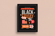 Black Friday Sale Flyer, a Flyer Template by VectorVactory (Thumbnail 1 of 3)