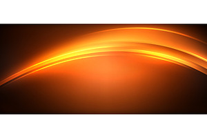 Neon glowing circle rays, light, an Illustration by antishock