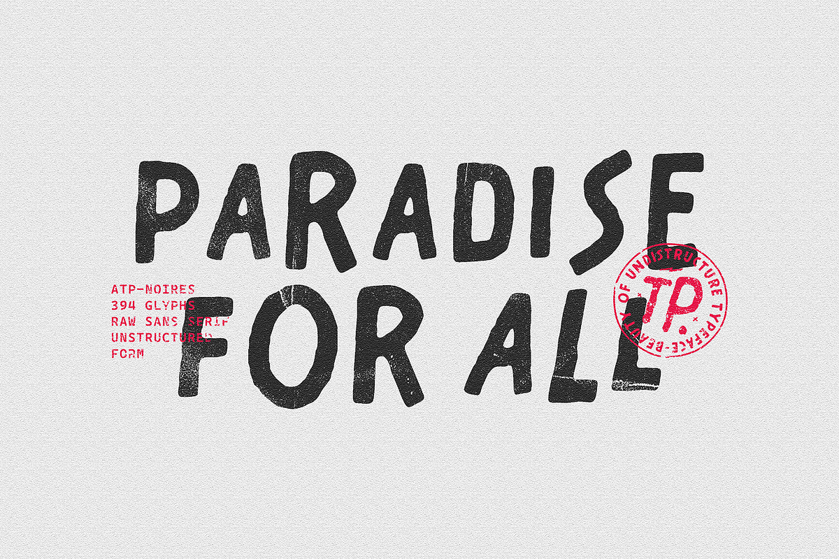Noirez - Vintage Sans Serif Font, a Sans Serif Font by Typeparties (Photo 1 of 7)