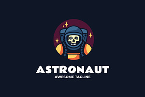 Astronaut Mascot Logo Design, a Branding & Logo Template by Artnivora.Std