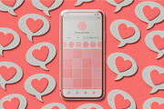 Smartphone Screen Mockup, an iPhone Mockup by skybluecreative (Thumbnail 1 of 3)