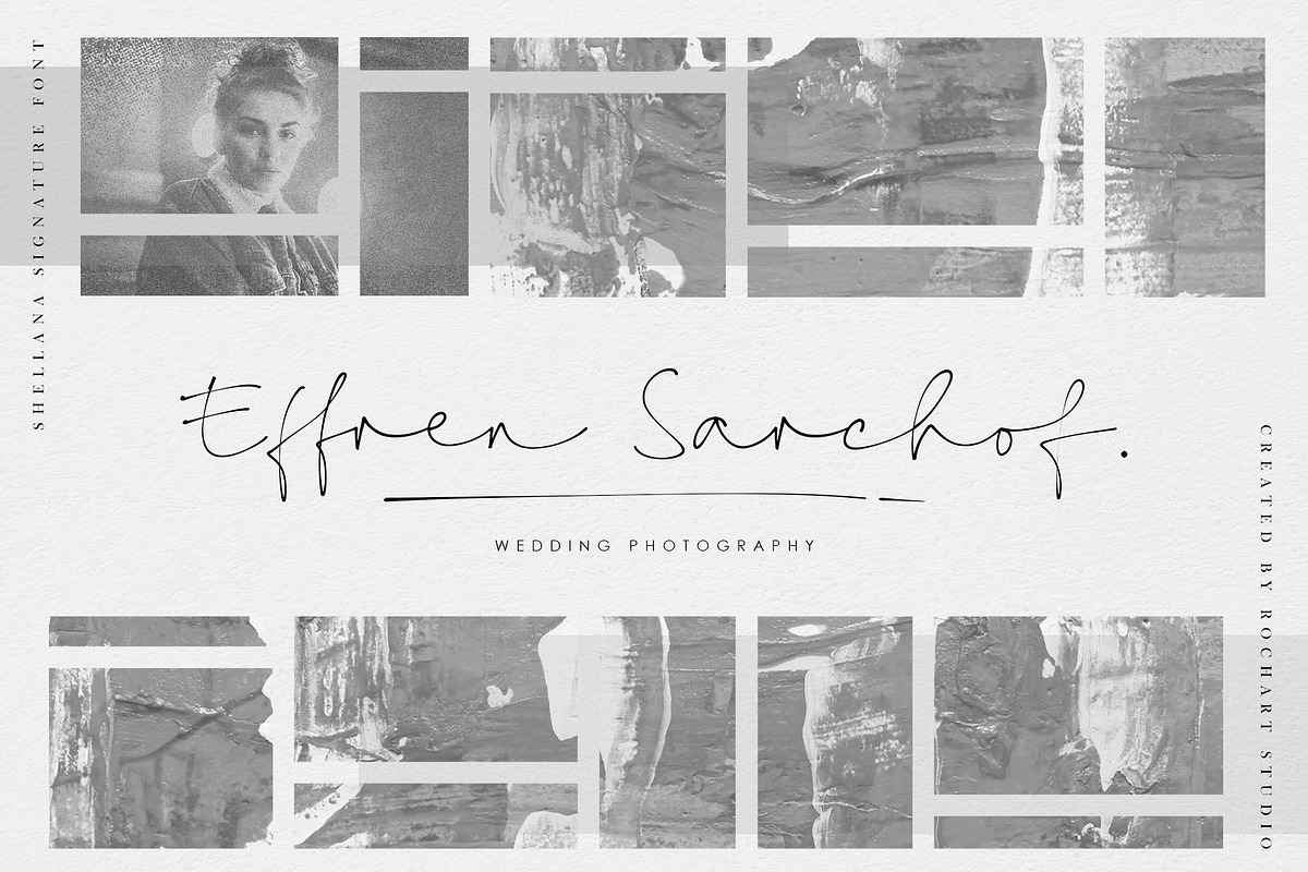 Shellana || Elegant Signature Font, a Script Font by Rochart (Photo 7 of 11)