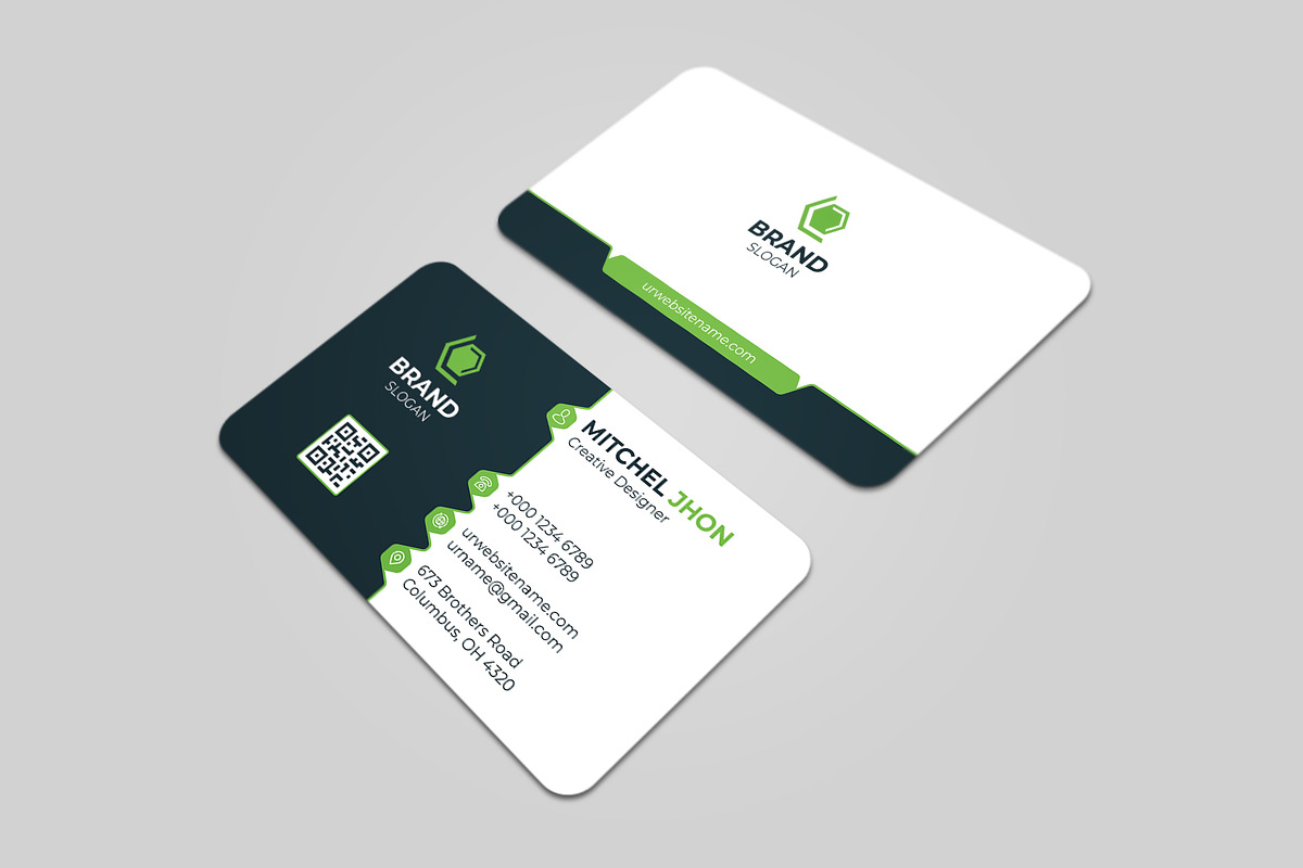 Creative & Modern Business Card, a Business Card Template by GFXCity (Photo 4 of 4)