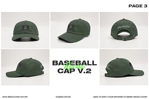 Baseball Cap V.2 - Mockup