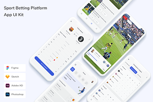 Sport Betting Platform App UI Kit