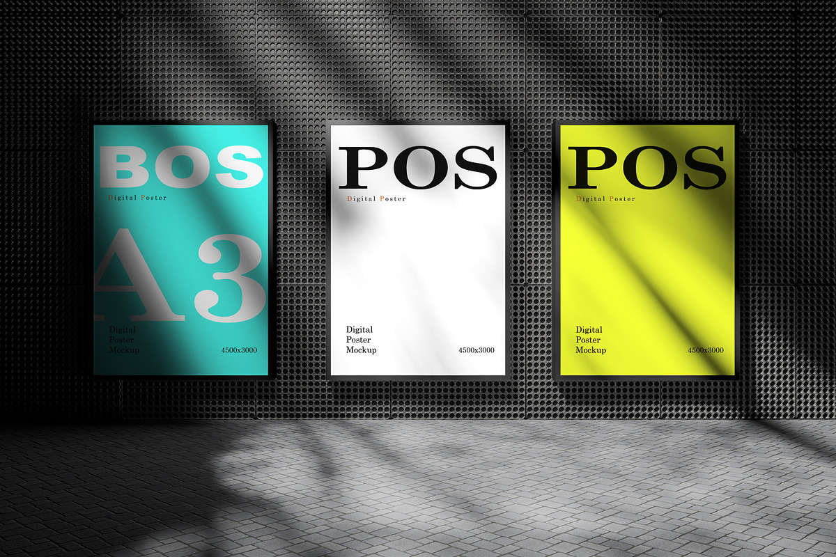 Poster Mockup, a Mockup by Akaimockup (Photo 3 of 5)