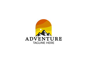 Mountain Adventure Park Logo Design, a Branding & Logo Template by AlvinStd