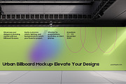 Urban Billboard Mockup, an Advertising Mockup by PixelPiknik (Thumbnail 3 of 5)